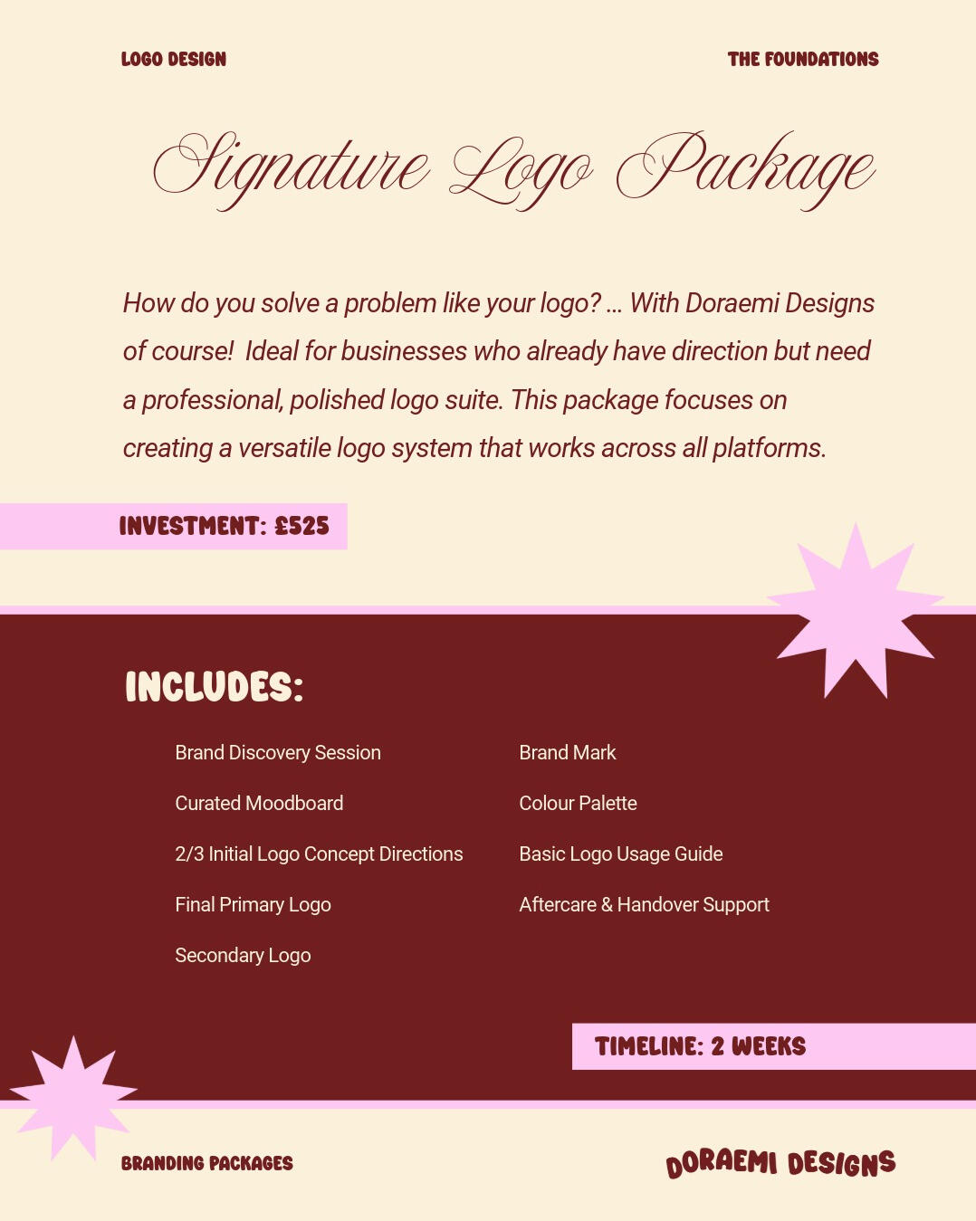 Signature Logo Package Signature Logo Package